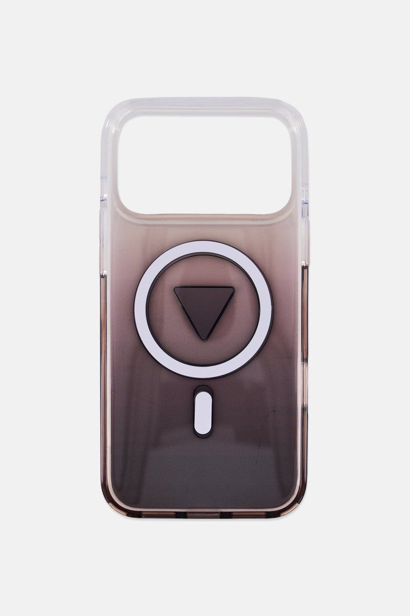 GUESS iPhone 17 Pro Compatible Magsafe Mobile Case, Grey - Image 3